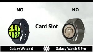 Samsung Galaxy Watch 6 VS Samsung Galaxy Watch 5 Pro | Specification