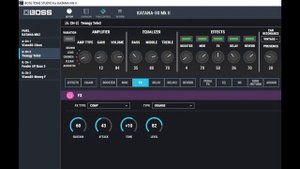 Boss Katana MK2 - Fender Tone