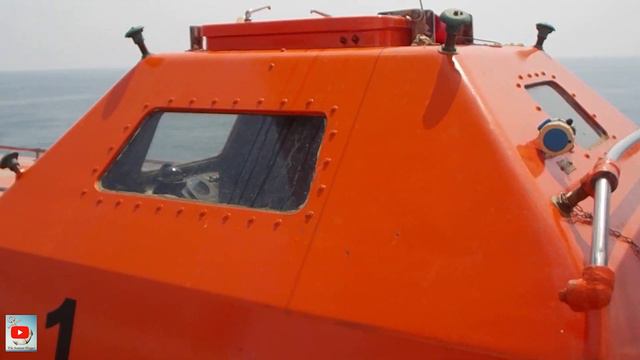 EPISODE 158 TOTALLY ENCLOSED LIFEBOAT : LIFE AT SEA #lifeboat #totallyenclosedlifeboat смотреть онлайн