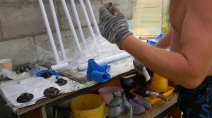 Собираем каркасный бассейн и  делаем под него настил.Бассейн BESTWAY 2.59 Х 1.70 х 0.61 СМ.