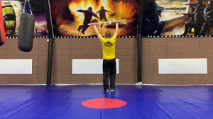 Упражнения с гимнастической палкой на месте (ОРУ)