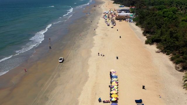 Cavelossim Beach Goa in 4k - Beautiful Beach in South Goa