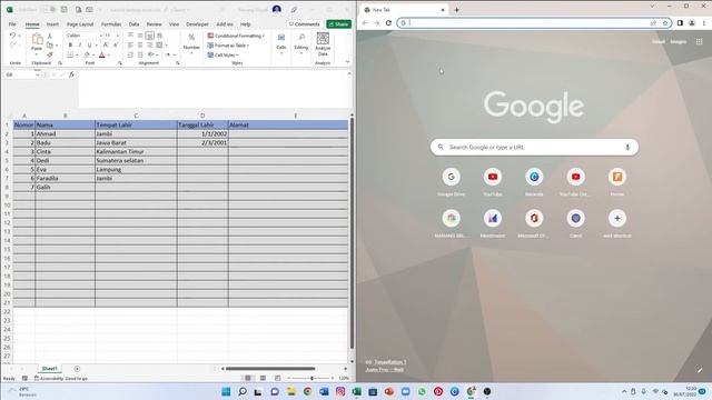 Mengerjakan File Excel Bersama Sama Realtime смотреть онлайн