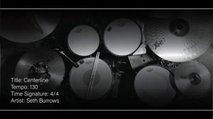 Drumless Rock Track with cowbell - Original play along songs without drums for practice - 130 bpm