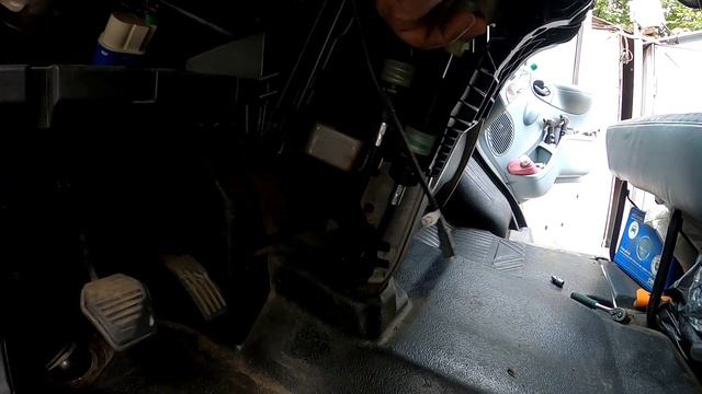 Замена тросов переключения передач Форд транзит 2.4 или как восстановить в завод, пропали передачи смотреть онлайн