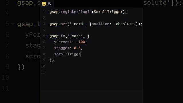 Tiny ScrollTrigger Tutorial смотреть онлайн