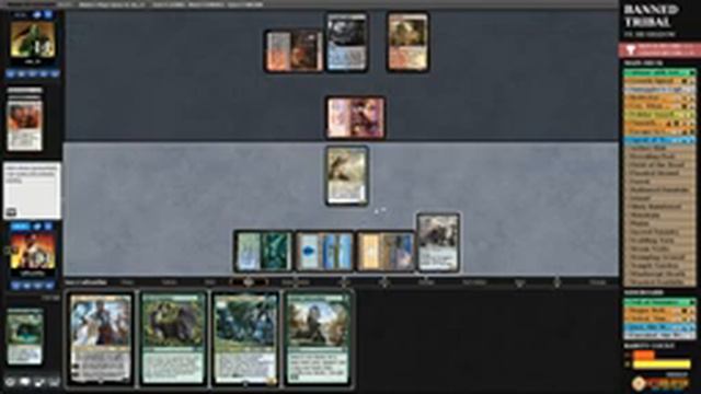 Banned Tribal  MTG Modern  Against the Odds