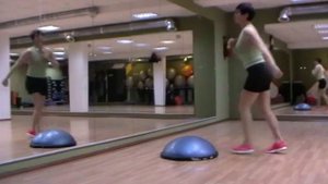 Босу. Bosu Balance. Семинар. Разминка.
