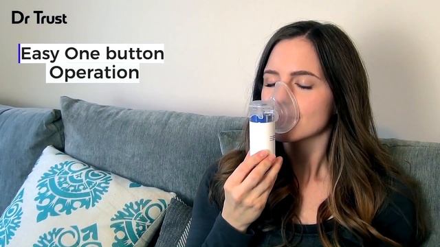 Dr Trust Mesh Nebulizer Rechargeable Portable 406 - nebulizer for baby and adults смотреть онлайн