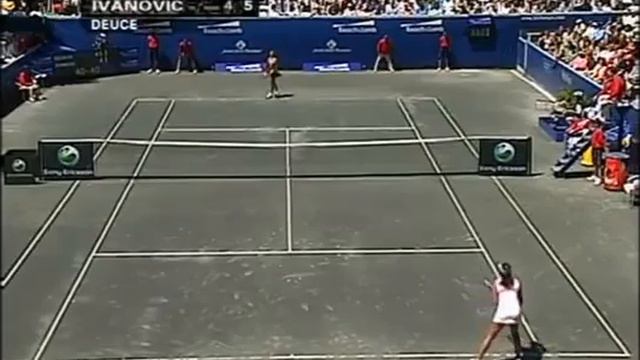 Tatiana Golovin Vs. Ana Ivanovic 2007 8/13 (Amelia Island) смотреть онлайн