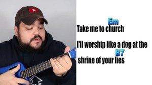 TAKE ME TO CHURCH - HOZIER | Ukulele Cover & Play Along