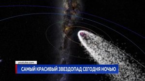 Самый красивый звездопад сегодня ночью