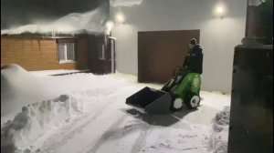 Уборка снега в частном секторе