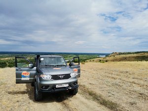 Шукшинский утёс и дорога к кобылей голове