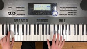 ПАССАКАЛИЯ | Гендель - Хальворсен | CASIO WK-6500