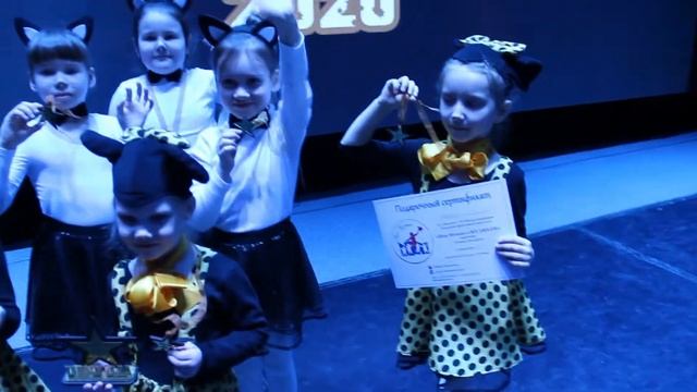 Награждение РБ "Талант года 2020" в младшей возрастной группе - театр-танца "Акварель" в Минском ДК смотреть онлайн