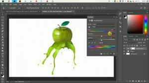 Ink Splash Effect in Apple - Photoshop Manipulation Tutorial