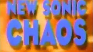 Sega Game Gear   Sonic Chaos 'Welcome to the Next Level' 1993