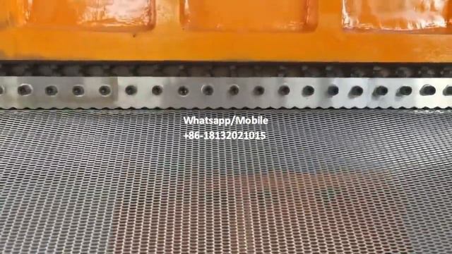 высокоскоростная машина для пробивки сетки из просечно-вытяжного листа смотреть онлайн