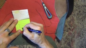 Просто о сложном. Шов шилом в разные стороны.