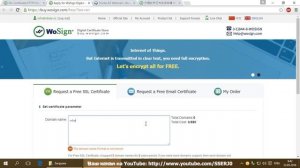 Бесплатный сертификат SSL для вашего https сайта, на три года