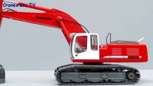 Conrad Liebherr R954C Excavator Review 'Giorgetti' / Red / 'Bögl' by Cranes Etc TV