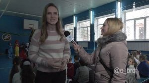 Новогодний утренник в школе №13.