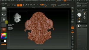 Zbrush 4R7 ΠΊΠ°ΠΊ ΡΠ΄Π΅Π»Π°ΡΡ ΠΊΠ°ΡΡΡ Π³Π»ΡΠ±ΠΈΠ½Ρ