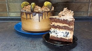 Торт "Орео": Нежнейший Шоколадно-Сливочный Торт С Чизкейком "Oreo"