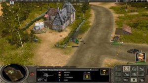 Прохождение - Codename Panzers: Phase One - Кампания Союзников - Миссия 2 - Освобожденный город