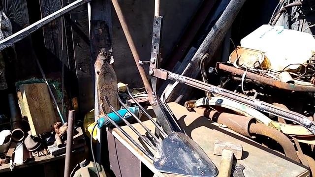 ВЕЕРНАЯ КАРТОФЕЛЕКОПАЛКА ДЛЯ ЛЕБЁДКИ ГОТОВА!
