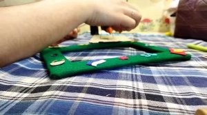 Фоторамка из фетра/подарок своими руками/подарок на 23 февраля