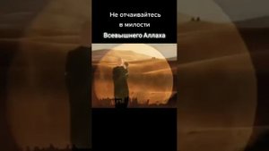 Не отчаивайтесь в милости Аллаха | Исламское видео