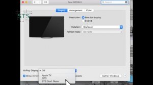 Using AirPlay from Mac OS X