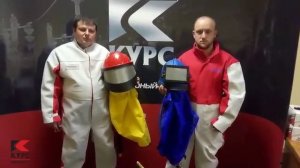 Видеообзор костюмов пескоструйных со шлемами