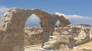 Cyprus, Kourion Ancient Amphitheatre and Cape Greco.