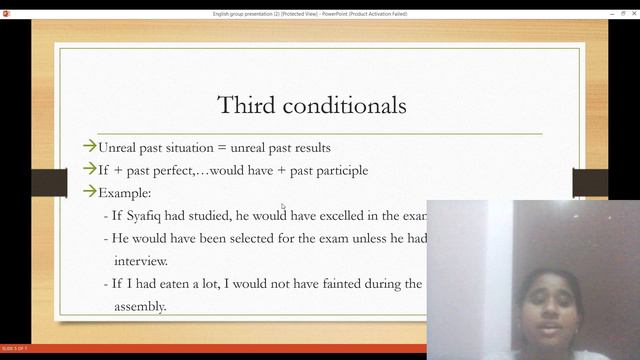 English Group Presentation on Conditionals смотреть онлайн