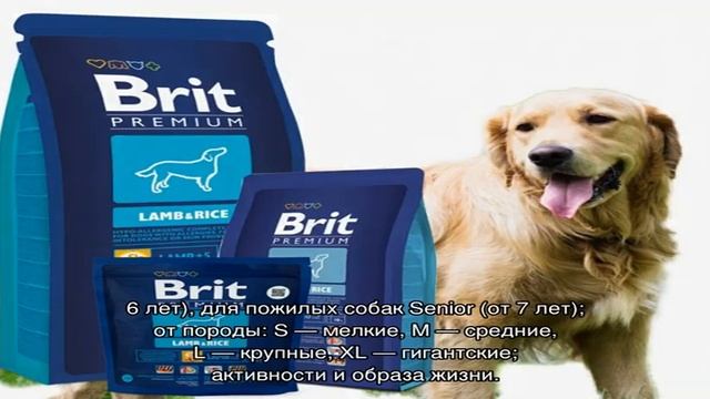 Брит Премиум: гипоаллергенный корм для собак смотреть онлайн