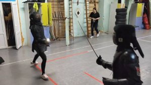 #1 ДУЭЛЬНАЯ САБЛЯ | Батман и противодействие ему DUELING SABER / exercises for practicing