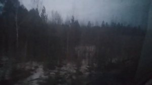 Прибытие поезда на станцию Мегион. Поезд 94 Омск-Нижневартовск
