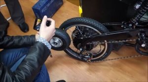 Карбоновый   электровелосипед с новым 186 движком от Дуюнова