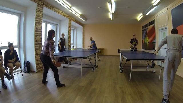 Любительский турнир по настольному теннису в Липецке. смотреть онлайн