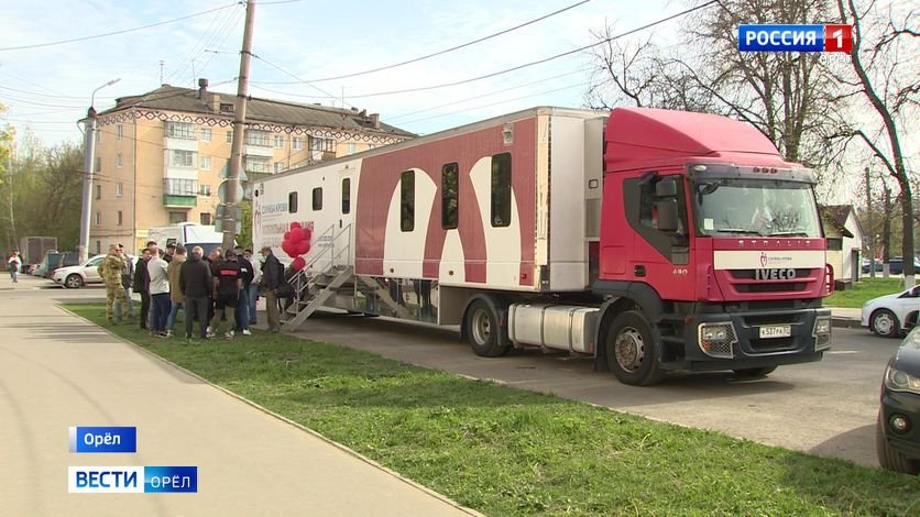 В Орле 60 сотрудников Росгвардии сдали кровь