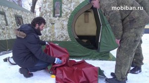 Сборка Мобиба МБ-332 в армии. ИЗН-332, печь КЦ-2