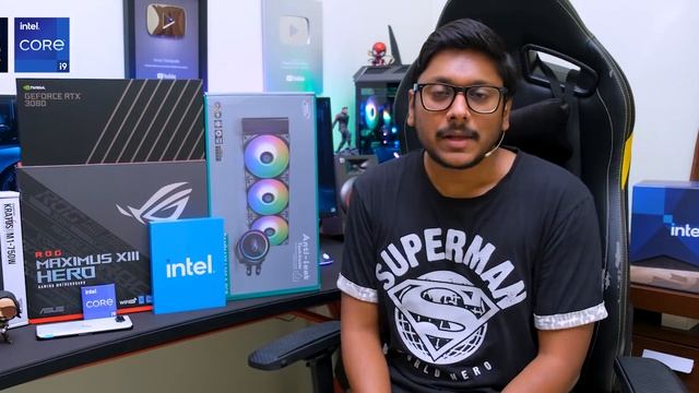 The White Devil ? First intel 11th Gen i9 - 11900K Gaming PC Build in India ? смотреть онлайн