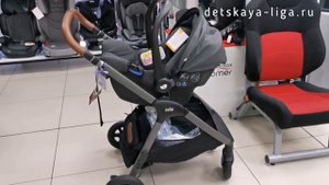 Joie Gemm. Установка автолюльки на раму коляски и в авто
