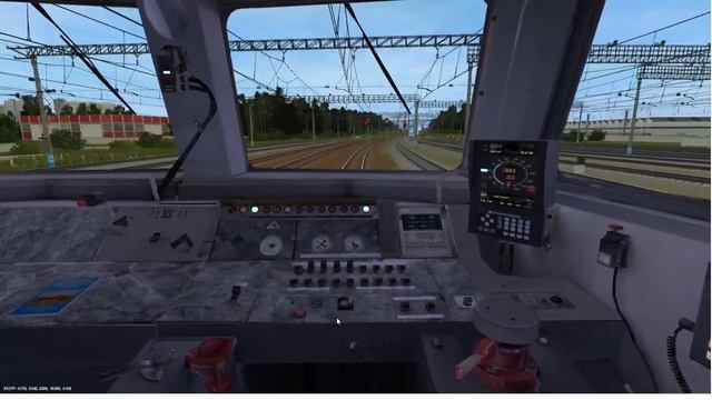 [Trainz2012] Аэроэкспресс Москва Киевская Пассажирская - Аэропорт на ЭР2т-7188