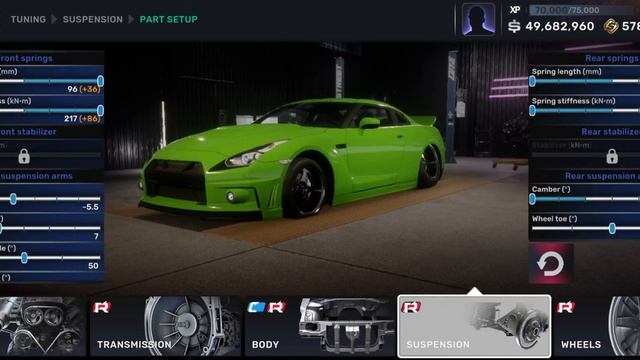 CarX Street | Nissan GT-R R35 35R (470+KM/ H) Speed Tuning and Gearbox | Android/ IOS | V 0.9.2 смотреть онлайн