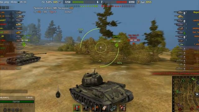 КОГДА СОЮЗНИКИ ХУЖЕ ОЛЕНЕЙ World of Tanks (wot), т34-85 смотреть онлайн