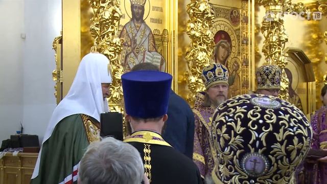 Освящение храма на Мичуринском (10.04.2016) смотреть онлайн